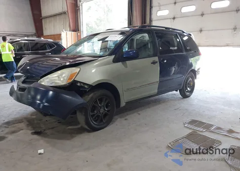 2004 Toyota Sienna Xle z USA, uszkodzony, nr VIN 5TDBA22C54S006551